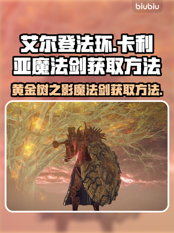 艾尔登法环⚡卡利亚魔法剑获取方法大公开！截图1