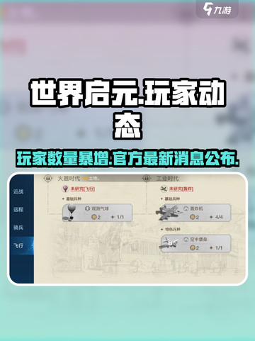 🔥世界启元：玩家爆满，最新消息抢先看！💥截图1