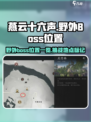 燕云十六声野外boss位置一览介绍