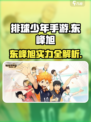 《排球少年手游》东峰旭强度曝光💥