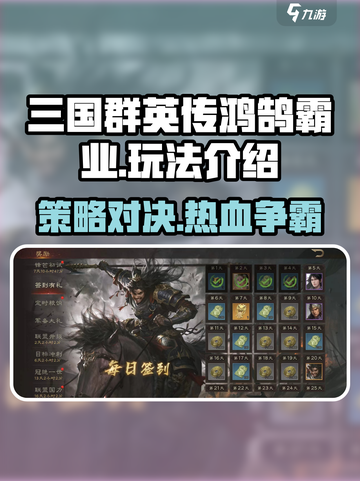 三国群英传鸿鹄霸业🔥玩法超有趣，不玩 regret！截图1