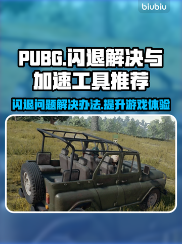 PUBG闪退？用这个加速工具立马解决！⚡🔥截图1