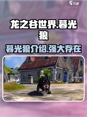 龙之谷世界🔥暮光狼全面解析来了！✨截图1