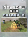自然法则公测是什么时候介绍