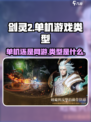 剑灵2🔥单机or网游？游戏类型大揭秘！