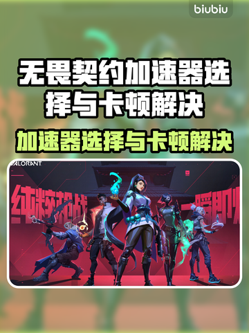 💥无畏契约加速器选哪个？开枪不卡帧秘籍！🎮截图1