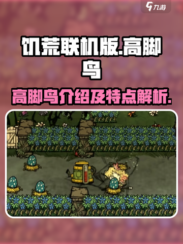 饥荒联机版高脚鸟是什么介绍截图1