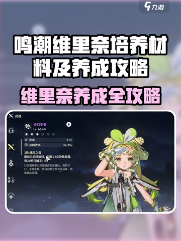 鸣潮维里奈培养材料是什么介绍截图1