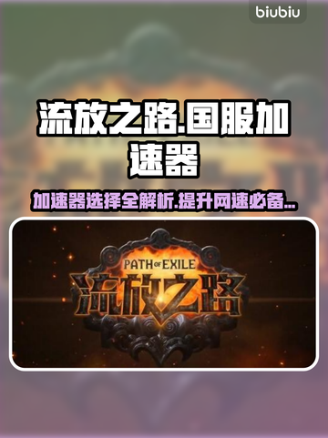流放之路国服需要加速器？❌真实玩家分享⚡截图1