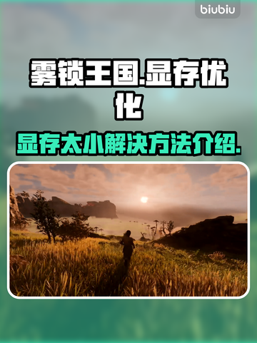 雾锁王国显存太小？⚡一招解决游戏卡顿🔥截图1