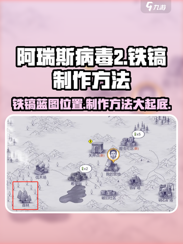 阿瑞斯病毒2💥铁镐蓝图位置及制作方法大揭秘！截图1