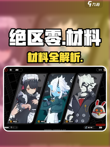 绝区零材料全揭秘🔥截图1