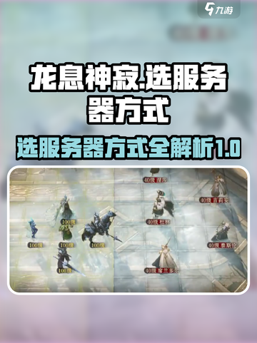 龙息神寂🔥选服攻略，新手必看！💎截图1