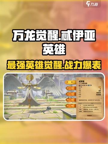 万龙觉醒🔥忒伊亚英雄超强攻略🌟游戏党必看！截图1