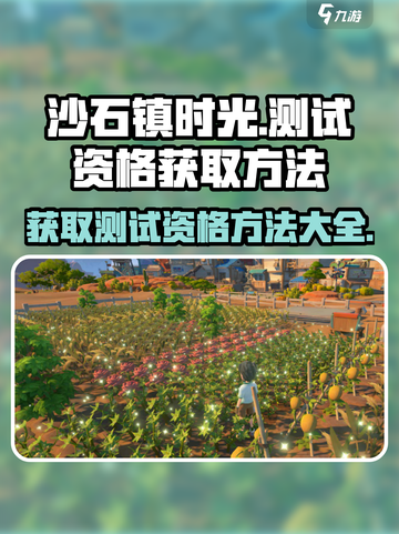 沙石镇时光手游测试资格获取方法大公开💥截图1