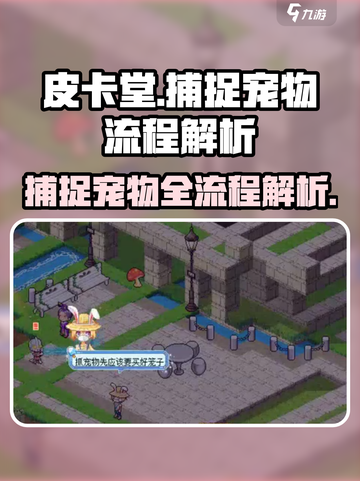 皮卡堂怎么捕捉宠物介绍截图1
