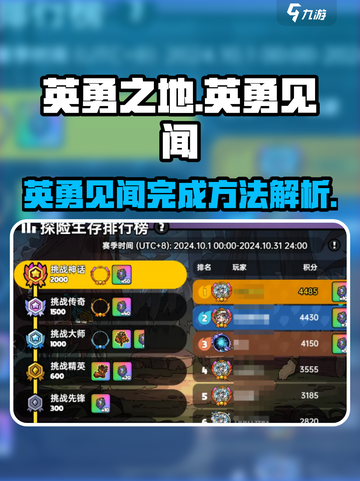 英勇之地手游🔥英勇见闻完成攻略📍截图1