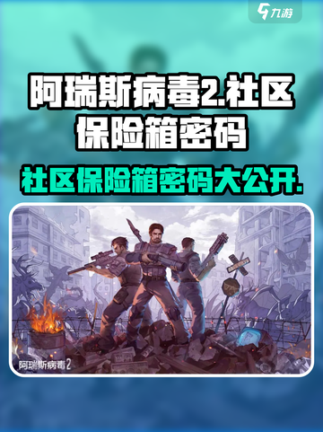 阿瑞斯病毒2保险箱密码大公开！快来🔥解锁社区秘密✨截图1