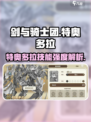 剑与骑士团🔥特奥多拉技能强度爆表🔥必看！