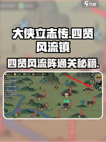 大侠立志传：四贤风流阵通关秘籍🔥超简单玩法攻略！截图1