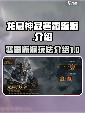龙息神寂寒霜流派是什么介绍截图1