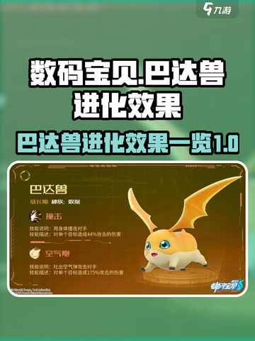 数码宝贝源码巴达兽怎么样介绍截图1
