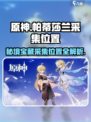 原神⚡必看！帕蒂莎兰采集位置大曝光✨