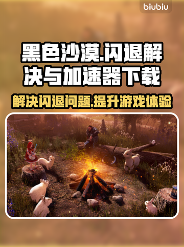 黑色沙漠💥闪退解决+加速器下载秘籍🔥截图1