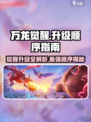 万龙觉醒升级顺序🔥游戏新手必看！