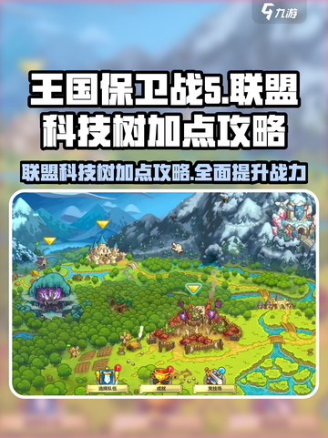 王国保卫战5🔥联盟科技树加点攻略分享！截图1