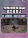 荒野起源家园中枢功能介绍介绍