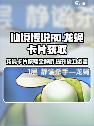 仙境传说新启航🔥龙蝇卡片获取方法大公开！截图1