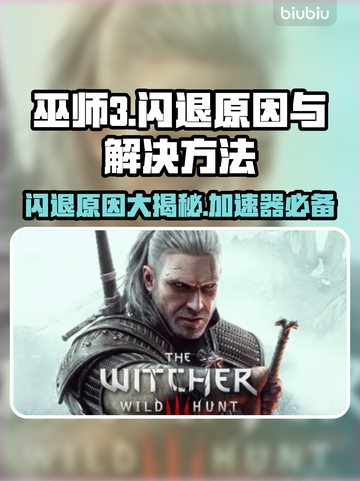 巫师3闪退竟是加速器惹的祸？🔥玩家懵了！截图1