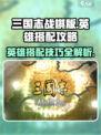 三国志战棋版英雄怎么搭配介绍