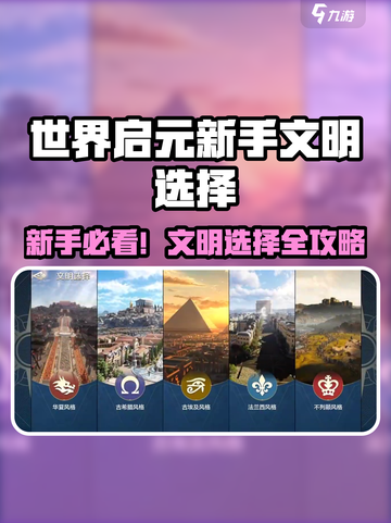 新人玩家必看🔥《世界启元》文明选择攻略💥🌍截图1