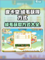 皮卡堂绒毛怎么获得介绍