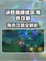 决胜巅峰维尔🔥角色攻略超全汇总🎉