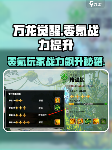 万龙觉醒🔥零氪玩家必看！快速提升战力秘籍🎉截图1