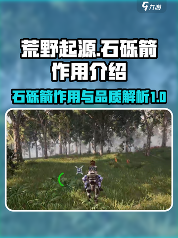 荒野起源石砾箭作用是什么介绍截图1