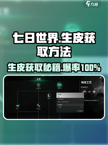 七日世界生皮在哪里获得介绍截图1