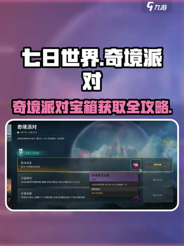 七日世界奇境派对活动玩法攻略介绍截图1