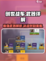 创世战车🔥霰弹枪VS机关枪，谁才是战场霸主？