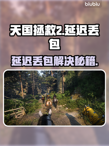 🎮《天国拯救2》延迟丢包？速看解决妙招！截图1