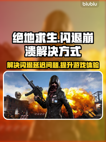 绝地求生闪退崩溃？网络延迟？❌教你一键解决！💥截图1