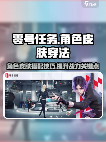 零号任务角色怎么穿皮肤介绍截图1