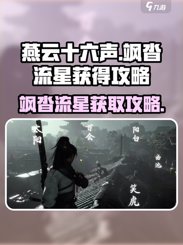 燕云十六声飒沓流星获得攻略介绍截图1