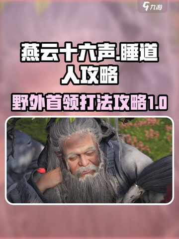 燕云十六声野外首领睡道人攻略介绍截图1