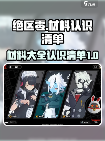 绝区零材料认识清单介绍介绍截图1