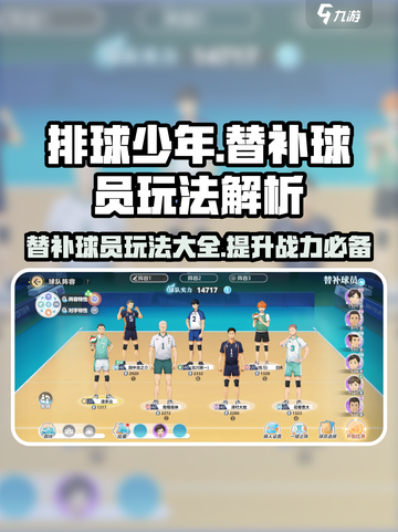 排球少年手游🔥替补球员玩法大揭秘❗截图1