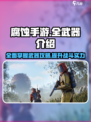 腐蚀手游全武器介绍介绍